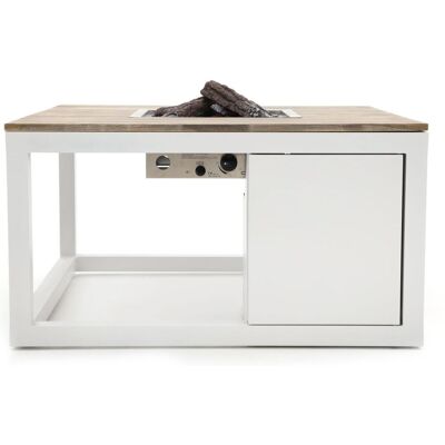 Cosiraw lounge vuurtafel 100x100x55cm - Laagste prijsgarantie! Wit Cosiraw lounge vuurtafel 100x100x55cm - Laagste prijsgarantie! Wit