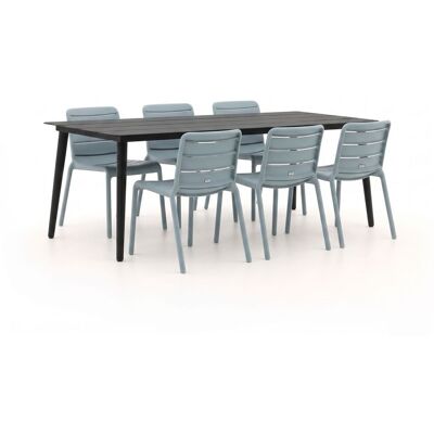 Forza Furniture Forza Narni/Sora 220cm dining tuinset 7-delig stapelbaar - Laagste prijsgarantie! Forza Furniture Forza Narni/Sora 220cm dining tuinset 7-delig stapelbaar - Laagste prijsgarantie!