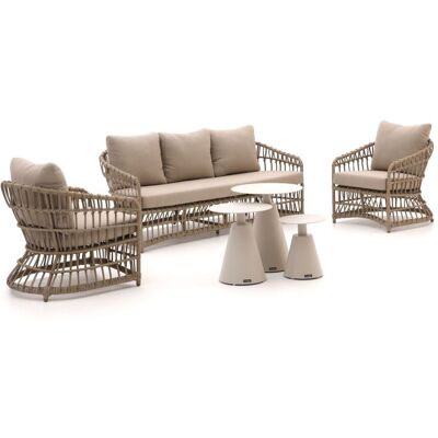 Intenso Furniture Intenso Cameri/Tusa stoel-bank loungeset 6-delig - Laagste prijsgarantie! Taupe Intenso Furniture Intenso Cameri/Tusa stoel-bank loungeset 6-delig - Laagste prijsgarantie! Taupe