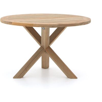 ROUGH Furniture ROUGH-Y dining tuintafel ø 120cm (h:75cm) - Laagste prijsgarantie! Bruin ROUGH Furniture ROUGH-Y dining tuintafel ø 120cm (h:75cm) - Laagste prijsgarantie! Bruin