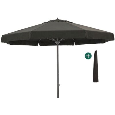 Shadowline Java parasol ø 500cm - Laagste prijsgarantie! Zwart Shadowline Java parasol ø 500cm - Laagste prijsgarantie! Zwart