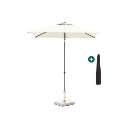 Shadowline Push-up parasol 210x150cm - Laagste prijsgarantie! Wit Shadowline Push-up parasol 210x150cm - Laagste prijsgarantie! Wit
