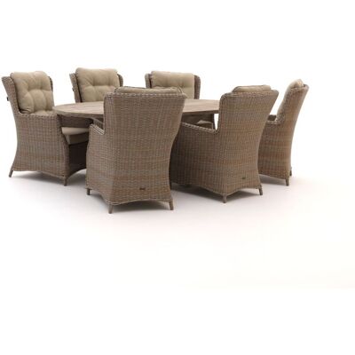 Intenso Furniture Intenso Milano/ROUGH-Y Ellips 240cm dining-lounge tuinset 7-delig - Laagste prijsgarantie! Bruin Intenso Furniture Intenso Milano/ROUGH-Y Ellips 240cm dining-lounge tuinset 7-delig - Laagste prijsgarantie! Bruin