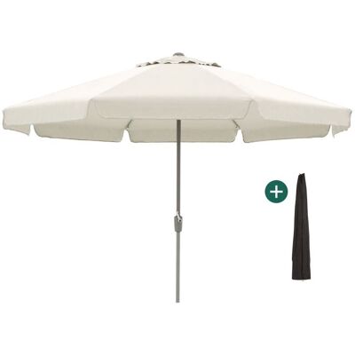 Shadowline Aruba parasol ø 350cm - Laagste prijsgarantie! Grijs Shadowline Aruba parasol ø 350cm - Laagste prijsgarantie! Grijs