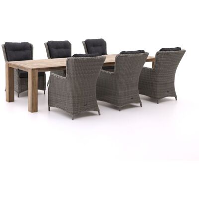 Intenso Furniture Intenso Milano/ROUGH-X 320cm dining-lounge tuinset 7-delig - Laagste prijsgarantie! Bruin Intenso Furniture Intenso Milano/ROUGH-X 320cm dining-lounge tuinset 7-delig - Laagste prijsgarantie! Bruin