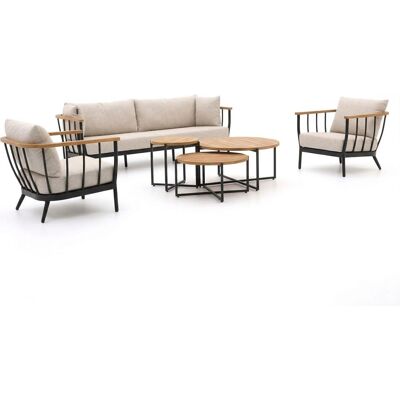 Apple Bee Condor stoel-bank loungeset 6-delig 5-zits - Laagste prijsgarantie! Zwart Apple Bee Condor stoel-bank loungeset 6-delig 5-zits - Laagste prijsgarantie! Zwart