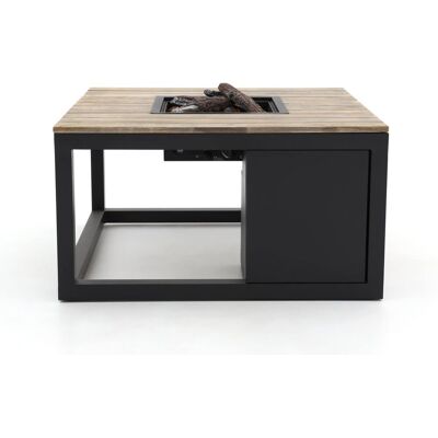 Cosiraw lounge vuurtafel 100x100x55cm - Laagste prijsgarantie! Grijs Cosiraw lounge vuurtafel 100x100x55cm - Laagste prijsgarantie! Grijs