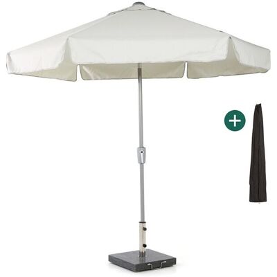 Shadowline Aruba parasol ø 250cm - Laagste prijsgarantie! Wit Shadowline Aruba parasol ø 250cm - Laagste prijsgarantie! Wit