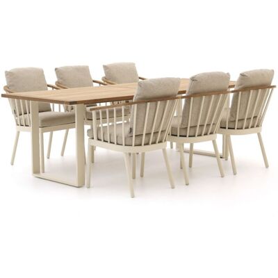 Apple Bee Condor 240cm dining tuinset 7-delig - Laagste prijsgarantie! Grijs Apple Bee Condor 240cm dining tuinset 7-delig - Laagste prijsgarantie! Grijs