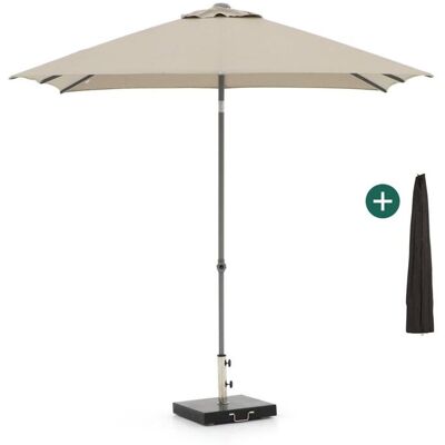 Shadowline Push-up parasol 240x240cm - Laagste prijsgarantie! Taupe Shadowline Push-up parasol 240x240cm - Laagste prijsgarantie! Taupe