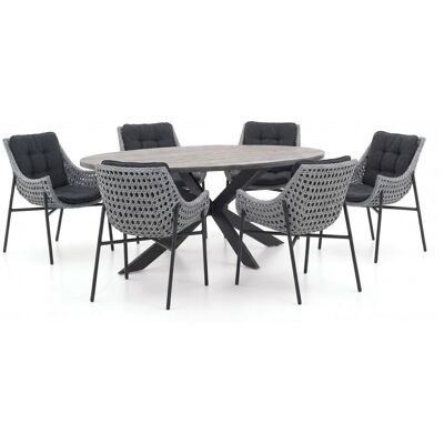 Manifesto Furniture Manifesto Novara/Fidenza ovaal 180cm dining tuinset 7-delig - Laagste prijsgarantie! Manifesto Furniture Manifesto Novara/Fidenza ovaal 180cm dining tuinset 7-delig - Laagste prijsgarantie!