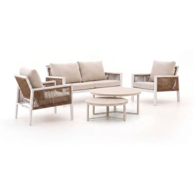 Manifesto Furniture Manifesto Alzano stoel-bank 5-delig - Laagste prijsgarantie! Wit Manifesto Furniture Manifesto Alzano stoel-bank 5-delig - Laagste prijsgarantie! Wit