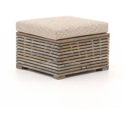 ROUGH Furniture ROUGH-C lounge voetenbank 60x60cm - Laagste prijsgarantie! Taupe ROUGH Furniture ROUGH-C lounge voetenbank 60x60cm - Laagste prijsgarantie! Taupe