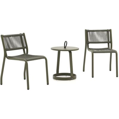 Manifesto Furniture Manifesto Misurina/Salemi balkonset 3-delig stapelbaar - Laagste prijsgarantie! Groen Manifesto Furniture Manifesto Misurina/Salemi balkonset 3-delig stapelbaar - Laagste prijsgarantie! Groen