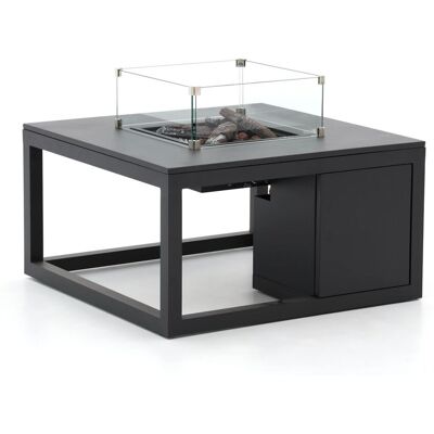 Cosiraw lounge vuurtafel 100x100x55cm - Laagste prijsgarantie! Grijs Cosiraw lounge vuurtafel 100x100x55cm - Laagste prijsgarantie! Grijs
