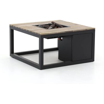 Cosiraw lounge vuurtafel 100x100x55cm - Laagste prijsgarantie! Grijs Cosiraw lounge vuurtafel 100x100x55cm - Laagste prijsgarantie! Grijs