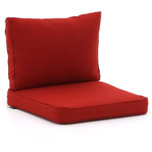 Madison loungekussens luxe zit 60x60 rug 60x40 - Laagste prijsgarantie! Rood Madison loungekussens luxe zit 60x60 rug 60x40 - Laagste prijsgarantie! Rood
