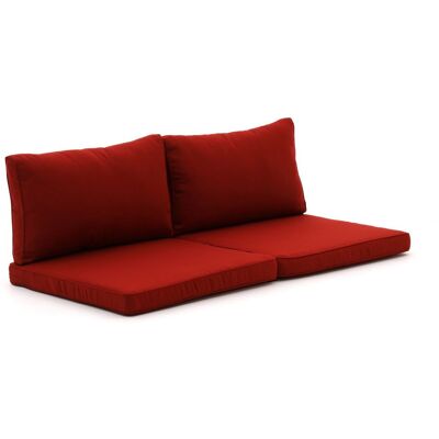 Madison loungekussenset luxe rug 73x40 cm zit 73x73 cm 4-delig - Laagste prijsgarantie! Rood Madison loungekussenset luxe rug 73x40 cm zit 73x73 cm 4-delig - Laagste prijsgarantie! Rood
