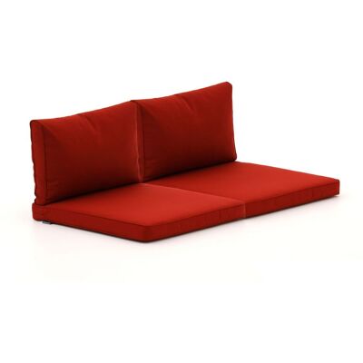 Madison loungekussenset luxe rug 73x40 cm zit 73x73 cm 4-delig - Laagste prijsgarantie! Rood Madison loungekussenset luxe rug 73x40 cm zit 73x73 cm 4-delig - Laagste prijsgarantie! Rood