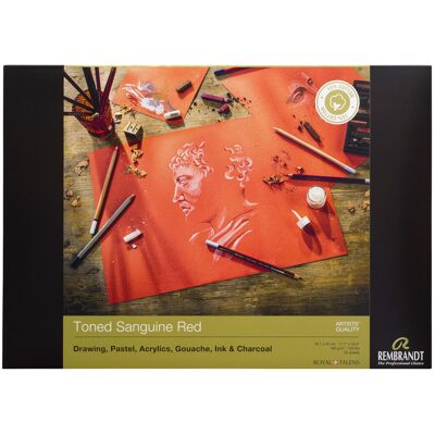 Rembrandt Toned Paper Sanguine - 180 gram - A3 8712079453718 Verf Rembrandt Toned Paper Sanguine - 180 gram - A3 8712079453718 Verf
