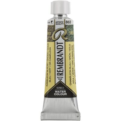 Rembrandt Aquarelverf - tube - Kameleon Blauw/Groen/Goud 863 8712079437077 Verf Rembrandt Aquarelverf - tube - Kameleon Blauw/Groen/Goud 863 8712079437077 Verf