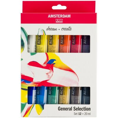 Amsterdam Acrylverf - Standaard set 8712079329327 Verf Amsterdam Acrylverf - Standaard set 8712079329327 Verf