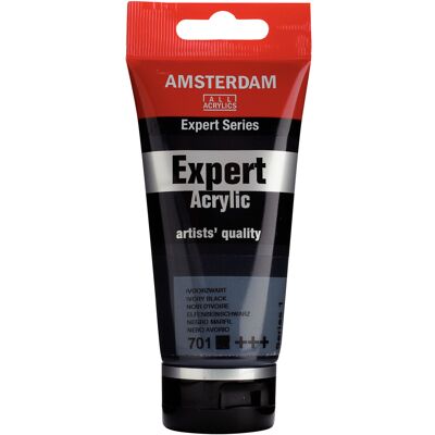 Amsterdam Expert Series Acrylverf - 75 ml - Ivoorzwart 701 8712079289669 Verf Amsterdam Expert Series Acrylverf - 75 ml - Ivoorzwart 701 8712079289669 Verf