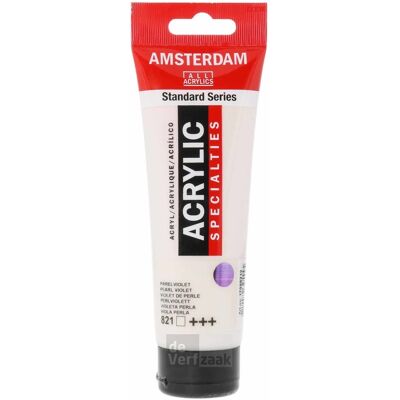Amsterdam Acrylverf - 120 ml - Parelviolet 821 8712079395445 Verf Amsterdam Acrylverf - 120 ml - Parelviolet 821 8712079395445 Verf