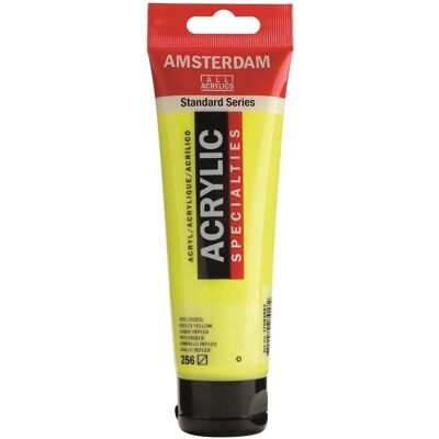 Amsterdam Acrylverf - 120 ml - Reflexgeel 256 8712079279172 Verf Amsterdam Acrylverf - 120 ml - Reflexgeel 256 8712079279172 Verf