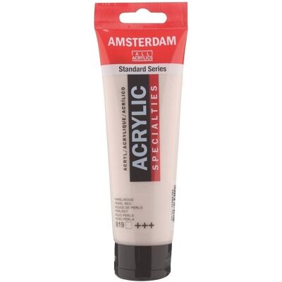 Amsterdam Acrylverf - 120 ml - Parelrood 819 8712079395421 Verf Amsterdam Acrylverf - 120 ml - Parelrood 819 8712079395421 Verf