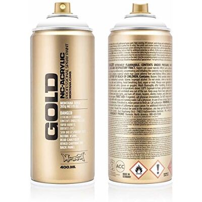 Montana Gold 400ML S9100 Shock White Montana Gold 400ML S9100 Shock White
