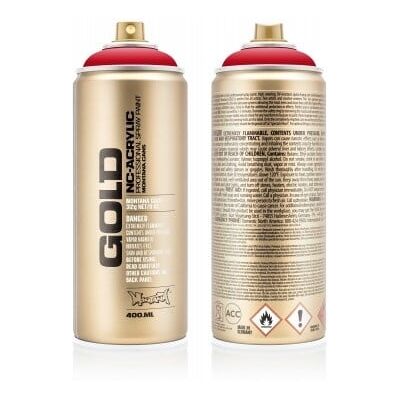 Montana Gold 400ML S3000 Shock Red Montana Gold 400ML S3000 Shock Red