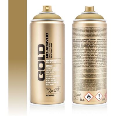 Montana Gold 400ML M3010 Gold Mat Montana Gold 400ML M3010 Gold Mat