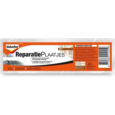 Alabastine Houtrot Reparatieplaatjes Alabastine Houtrot Reparatieplaatjes