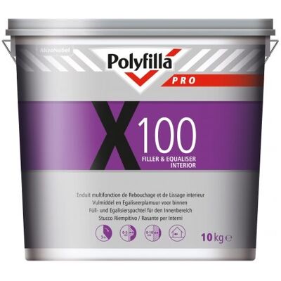 Polyfilla Pro X100 Vul- en Egaliseermiddel Polyfilla Pro X100 Vul- en Egaliseermiddel
