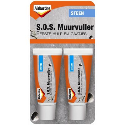 Alabastine SOS Muurvuller - 40 ml 2x 20 ml Alabastine SOS Muurvuller - 40 ml 2x 20 ml