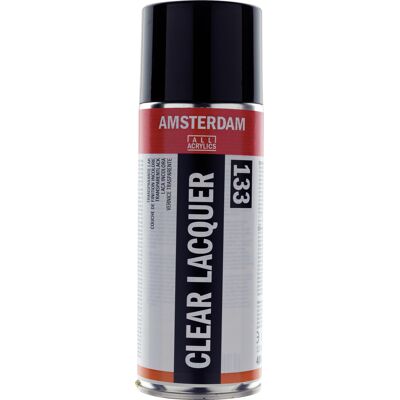 Amsterdam Transparante Lak - Spuitbus - 400 ml - Glanzend 8712079380045 Verf Amsterdam Transparante Lak - Spuitbus - 400 ml - Glanzend 8712079380045 Verf