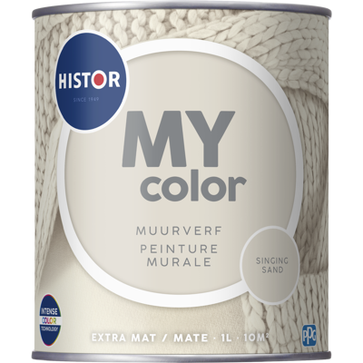 Histor MY color Muurverf Extra Mat - Singing Sand Histor MY color Muurverf Extra Mat - Singing Sand