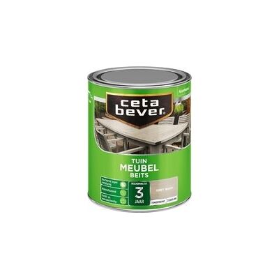 Cetabever Tuin Meubel Beits Transparant Zijdeglans - Grey Wash - 0,75 liter Cetabever Tuin Meubel Beits Transparant Zijdeglans - Grey Wash - 0,75 liter