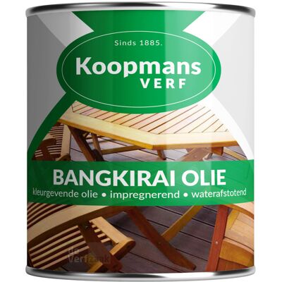 Koopmans Bangkirai olie 750 ml Koopmans Bangkirai olie 750 ml