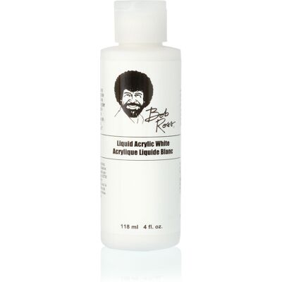 Bob Ross Liquid Acrylic White - 118 ml 4001128155425 Verf Bob Ross Liquid Acrylic White - 118 ml 4001128155425 Verf