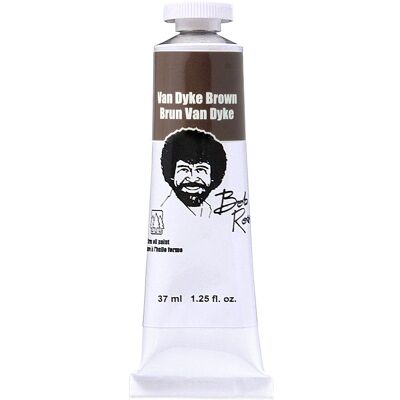 Bob Ross Olieverf - 37 ml - Landscape - Van Dyke Brown 720867070045 Verf Bob Ross Olieverf - 37 ml - Landscape - Van Dyke Brown 720867070045 Verf
