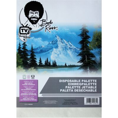 Bob Ross Afscheurpalet 12 x 16 inch (ca. A3 formaat) 5011386125619 Verf Bob Ross Afscheurpalet 12 x 16 inch (ca. A3 formaat) 5011386125619 Verf