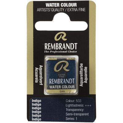 Rembrandt Aquarelverf - napje - Indigo 533 8712079051136 Verf Rembrandt Aquarelverf - napje - Indigo 533 8712079051136 Verf