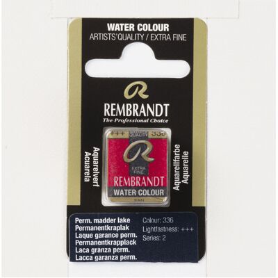 Rembrandt Aquarelverf - napje - Permanentkraplak 336 8712079050900 Verf Rembrandt Aquarelverf - napje - Permanentkraplak 336 8712079050900 Verf
