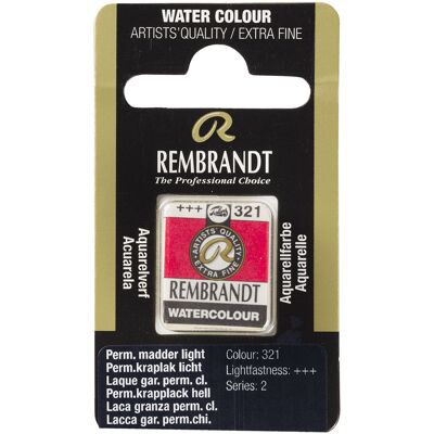 Rembrandt Aquarelverf - napje - Permanentkraplak Licht 321 8712079050856 Verf Rembrandt Aquarelverf - napje - Permanentkraplak Licht 321 8712079050856 Verf