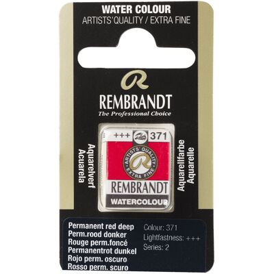 Rembrandt Aquarelverf - napje - Permanentrood Donker 371 8712079050962 Verf Rembrandt Aquarelverf - napje - Permanentrood Donker 371 8712079050962 Verf
