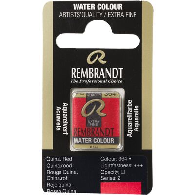 Rembrandt Aquarelverf - napje - Quinacridonerood 364 8712079439088 Verf Rembrandt Aquarelverf - napje - Quinacridonerood 364 8712079439088 Verf
