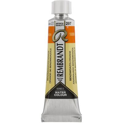 Rembrandt Aquarelverf - tube - Benzimidazooloranje 297 8712079436537 Verf Rembrandt Aquarelverf - tube - Benzimidazooloranje 297 8712079436537 Verf
