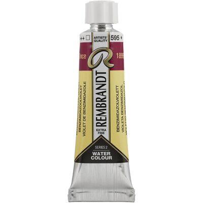 Rembrandt Aquarelverf - tube - Benzimidazoolviolet 595 8712079436698 Verf Rembrandt Aquarelverf - tube - Benzimidazoolviolet 595 8712079436698 Verf